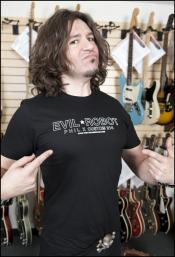 Fretted Americana EVIL*ROBOT t-shirt XX-Large Fretted Americana EVIL*ROBOT t-shirt XX-Large
