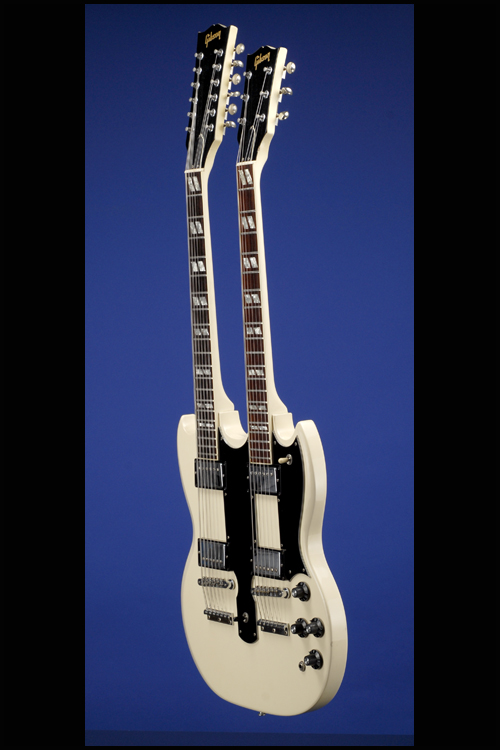 Gibson double store neck white